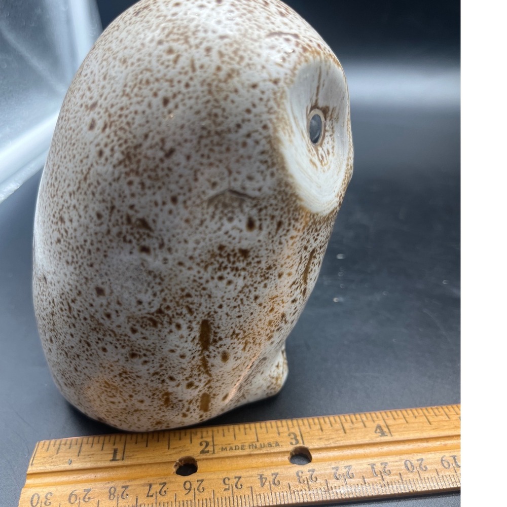 Pigeon Forge Pottery Signed D. Ferguson Owl Collectible Douglas Ferguson vintage - Picture 7 of 8